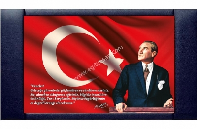 Makam Arkal Atatrk Tablosu 85x140 cm